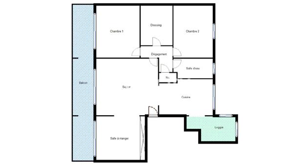 Appartement 4 pièces - 80 m² Exclusivité