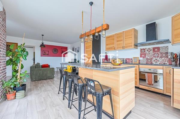 SUPERBE 4 pièces + terrasse sur les quai de seine