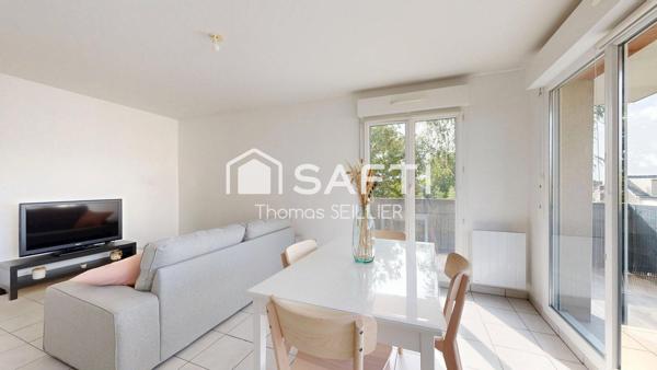 Appartement T3 avec terrasse et garage – Résidence Jardin Mansart à Wattrelos