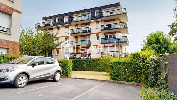 Appartement T3 avec terrasse et garage – Résidence Jardin Mansart à Wattrelos