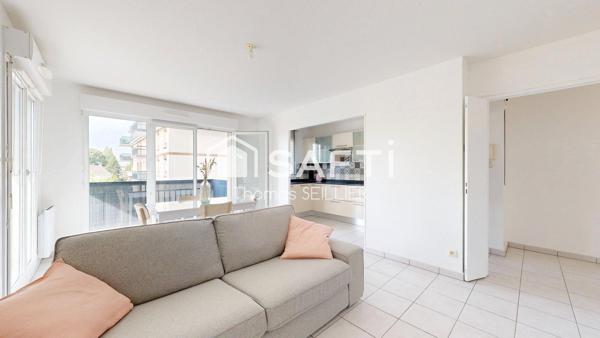 Appartement T3 avec terrasse et garage – Résidence Jardin Mansart à Wattrelos