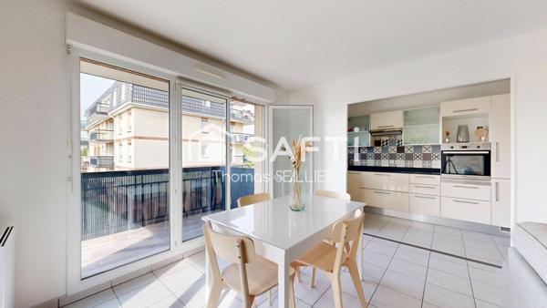 Appartement T3 avec terrasse et garage – Résidence Jardin Mansart à Wattrelos