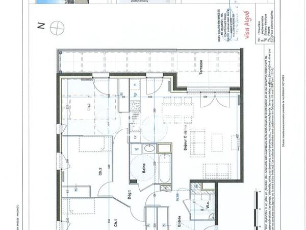 Location Appartement 4 pièces 85.5 m² - 1 A RUE HENRI DUNANT Bourg En Bresse 01000