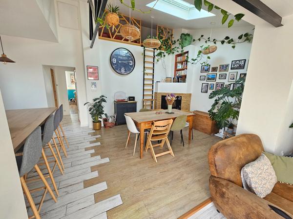 Maison rénovée avec charme ? 80 m² ? 3 chambres ? Jardin & grand garage