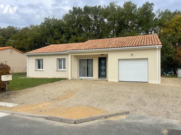 BERUGES - Pavillon de Plain-Pied 99 m², 3 CHAMBRES