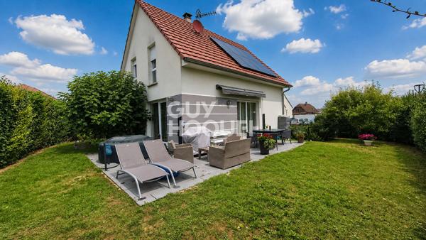 Maison Issenheim 5 pièces 91 m2 sur une parcelle de 4,82 ares