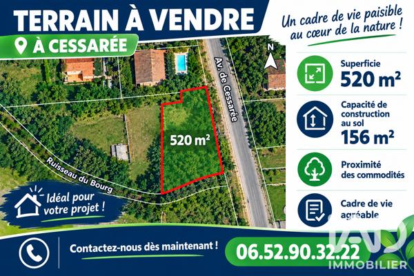 Terrain à vendre 520 m² Gujan-Mestras