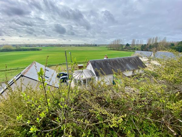 Maison avec vue panoramique et caves troglodytes à Luynes 37230