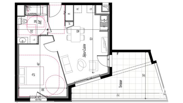 Appartement (neuf) à vendre 2 pièces 42 m² Clermont-Ferrand