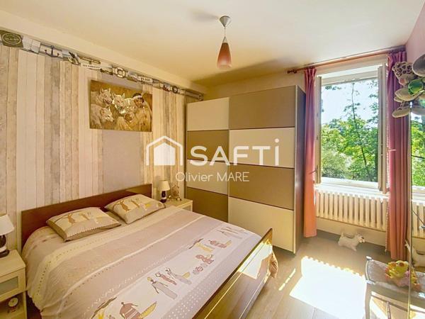 Maison en pierre, 104 m², plain pied, 3 chs, terrain 3375 m², St Philbert sur Orne