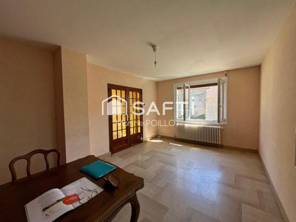 Maison d'habitation avec dépendance et jardin, 2 minutes BLIGNY SUR OUCHE, 17 minutes NOLAY, 25 minutes BEAUNE