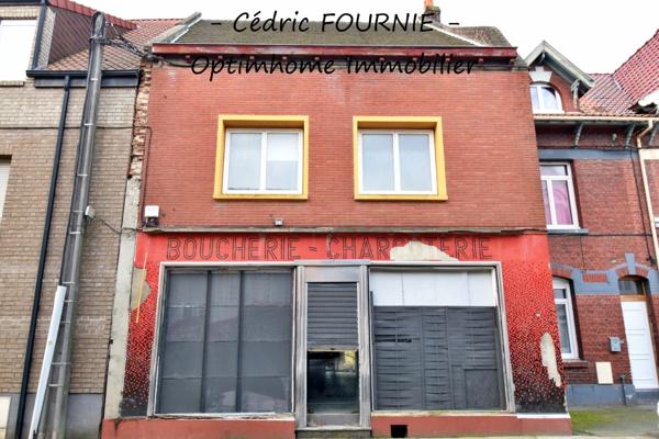 🏢 IMMEUBLE DE RAPPORT À CRÉER – COMMERCE + 3 LOGEMENTS POSSIBLES – BÉTHUNE