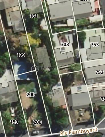 Lotissement de 890 m²