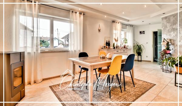 Appartement à louer 3 chambres SARREBOURG (57), quartier Winkelhof, spacieux avec jardin