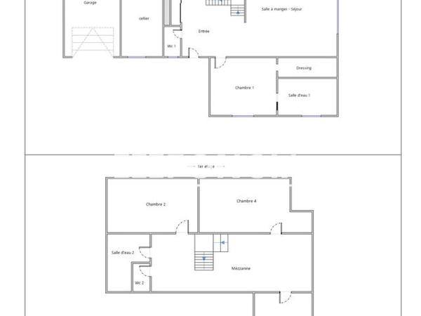 Location Maison 6 pièces 145.68 m² - 9 IMPASSE DU CLOS DU VERGER Saint-andre-des-eaux 44117