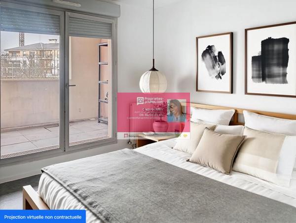 À vendre  Appartement 3 pièces 55 m² + grande terrasse + parking + Résidence  récente à  Aulnay-sous-Bois