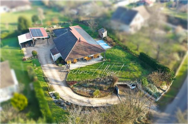 Maison passive à ossature bois.