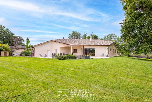 Maison familiale dans un écrin de verdure à proximité de Montauban