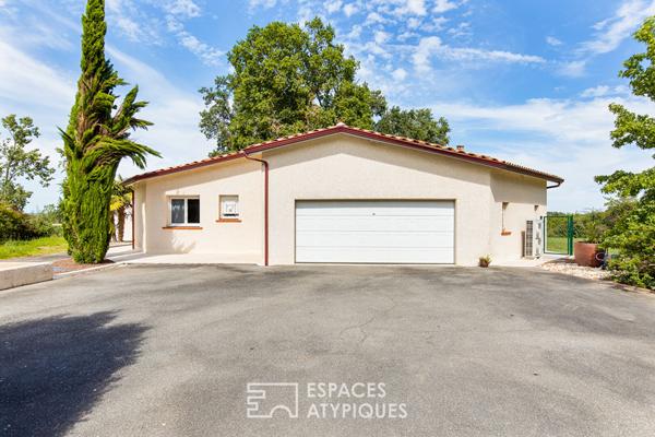 Maison familiale dans un écrin de verdure à proximité de Montauban