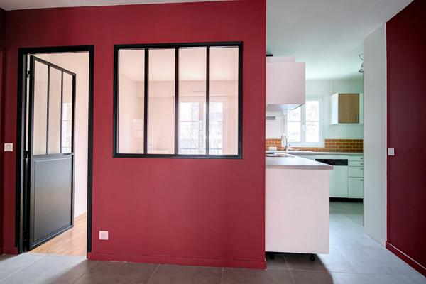 APPARTEMENT RUEIL-MALMAISON COEUR DE VILLE 4 PIECES 3 CHAMBRES AVEC BOX ET CAVE REFAIT A NEUF