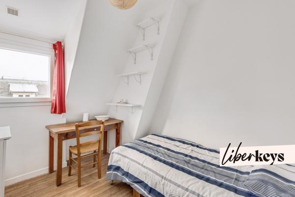 Petit espace, grand potentiel – Chambre de service 7,70 m² + option d’agrandissement – Paris 17e