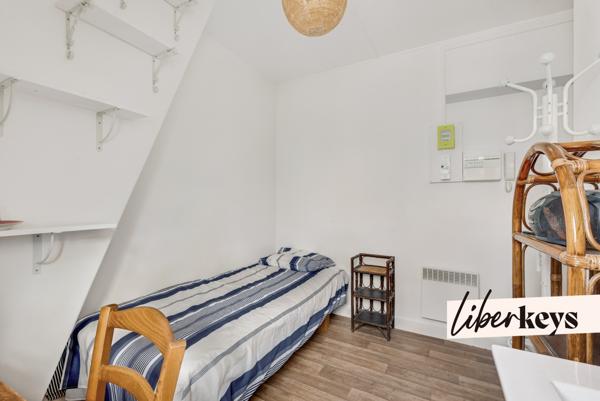 Petit espace, grand potentiel – Chambre de service 7,70 m² + option d’agrandissement – Paris 17e