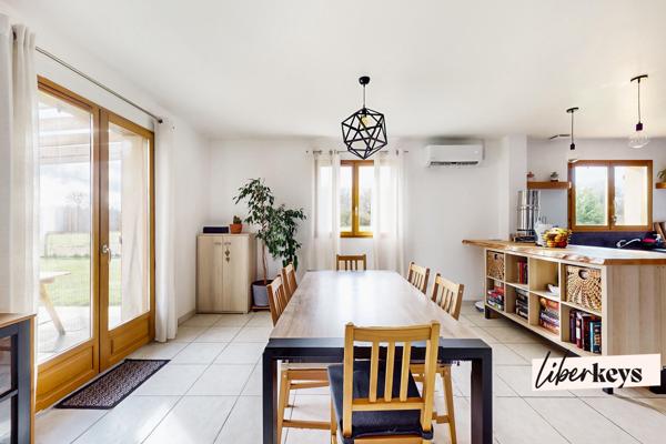 Maison familiale récente de 118 m² avec grand jardin – Louversey (20 min d’Évreux) - DPE C