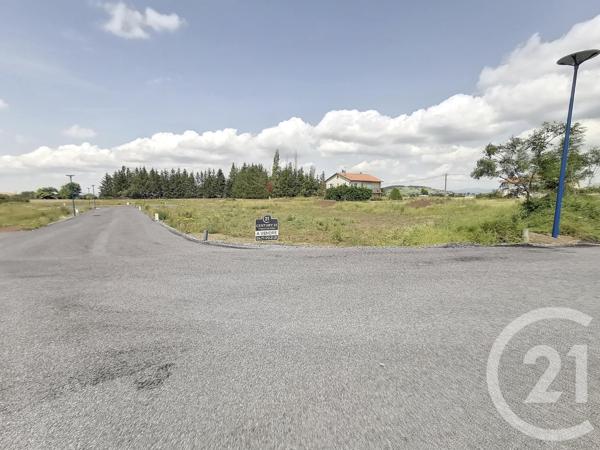 terrain à vendre  811 m2 ST CHRISTOPHE SUR DOLAISON - 43