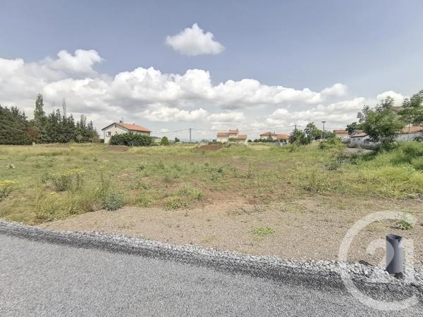 terrain à vendre  811 m2 ST CHRISTOPHE SUR DOLAISON - 43