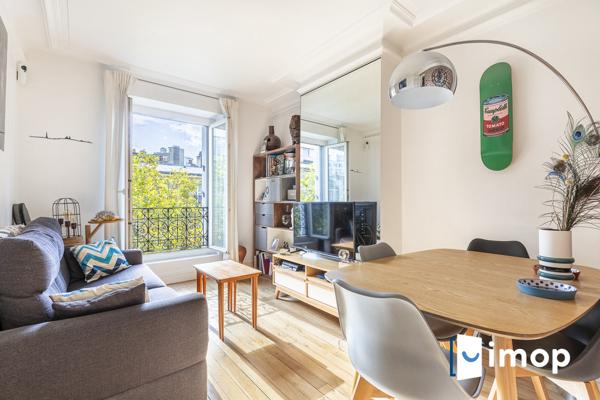 BEAU 2 PIECES 35M² BUTTES CHAUMONT