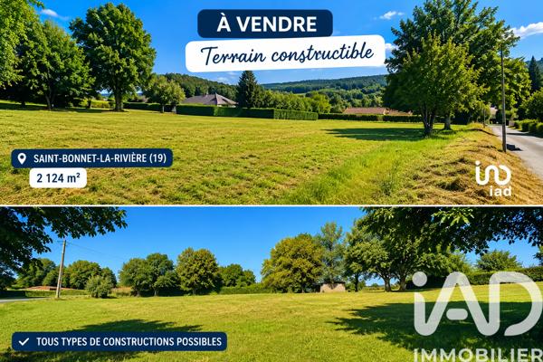 Terrain à vendre 2 124 m² Vignols