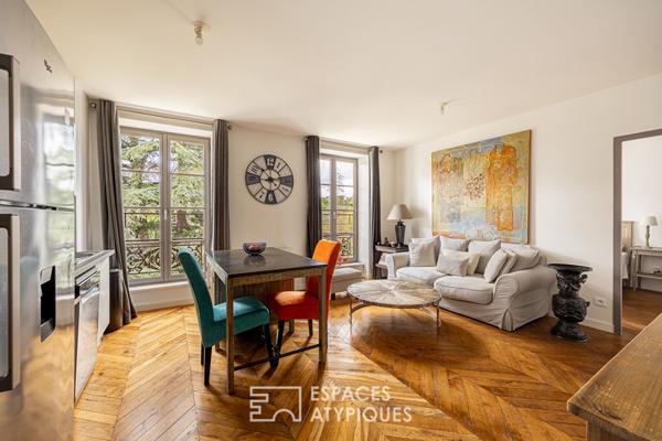 Appartement entièrement rénové dans une ancienne bâtisse