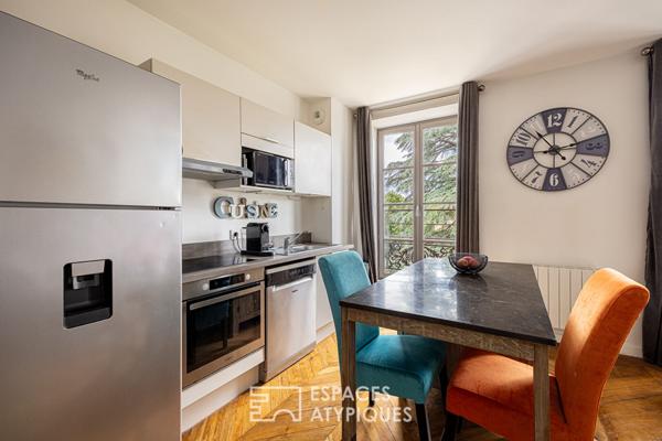 Appartement entièrement rénové dans une ancienne bâtisse