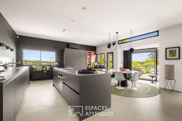 Maison rénovée par architecte en hyper-centre avec piscines