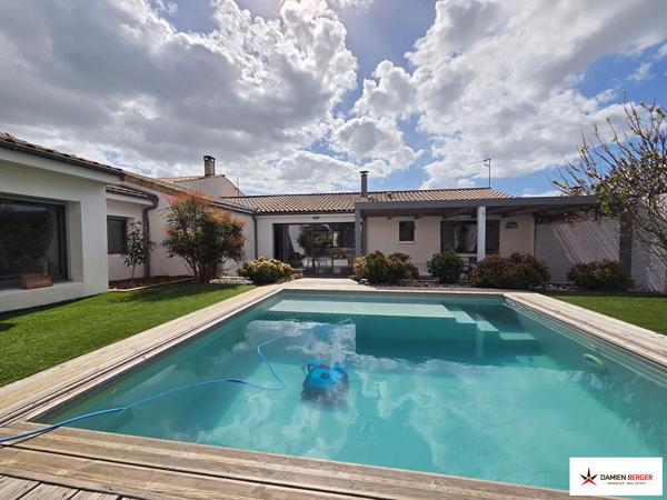 L'houmeau, propriété de plain-pied avec piscine. L houmeau