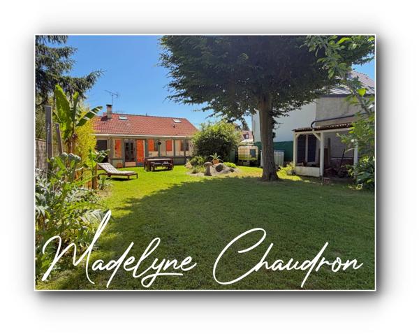 Maison à vendre à Itteville – 3 chambres, vie de plain-pied, véranda de 25 m², jardin clos et pompe à chaleur dans le secteur recherché du Domaine.