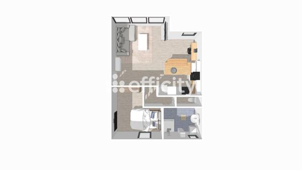 Appartement 2 pièces - 52 m²