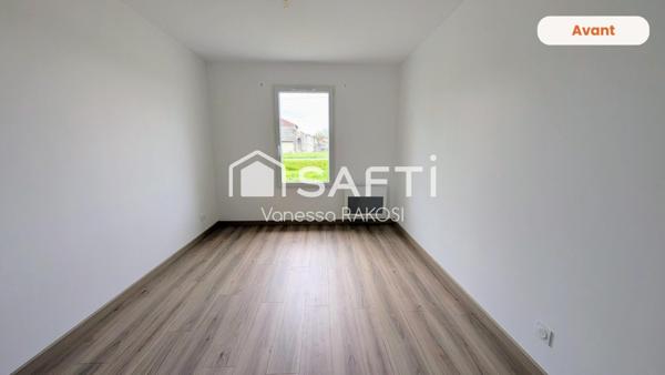 MAISON PLAIN PIED RECENTE 92 M² 3 CHAMBRES + GARAGE + JARDIN