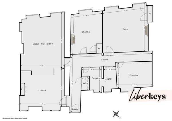 Bourg-en-Bresse hyper-centre : appartement 91 m² avec bureau, parking sécurisé à 50 m