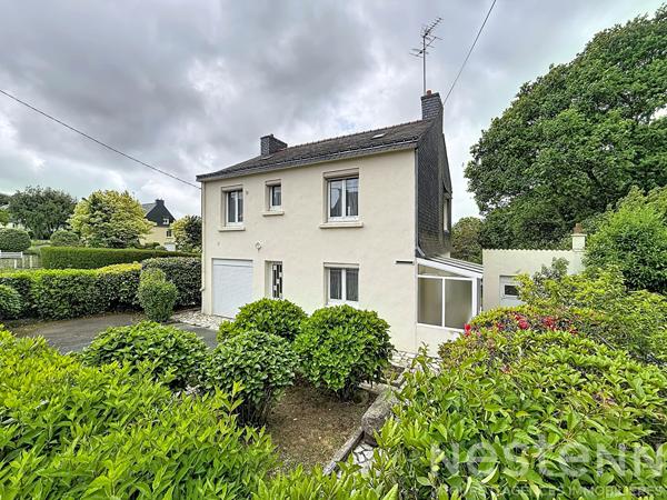 Maison 3 chambres - Garage et dépendances - 93m²  ; Hennebont, Kerpotence.