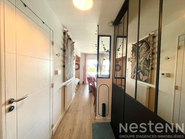 A LOUER  A PARTIR DE SEPTEMBRE- SUPERBE APPARTEMENT MEUBLE  T1 bis - CARNAC BOURG