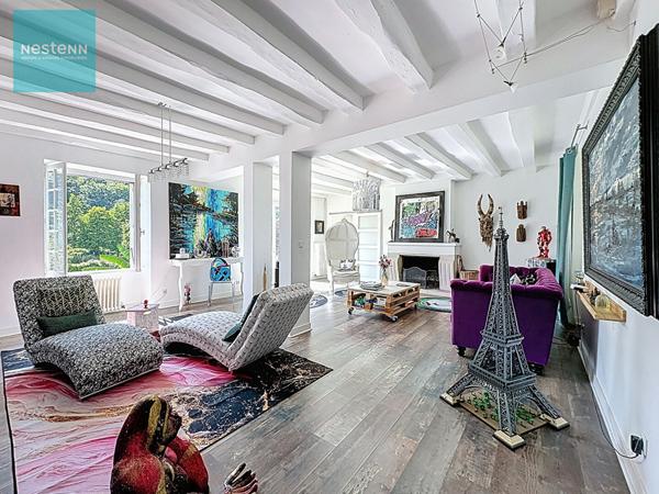 Longère Poce Sur Cisse 162m² habitables avec piscine