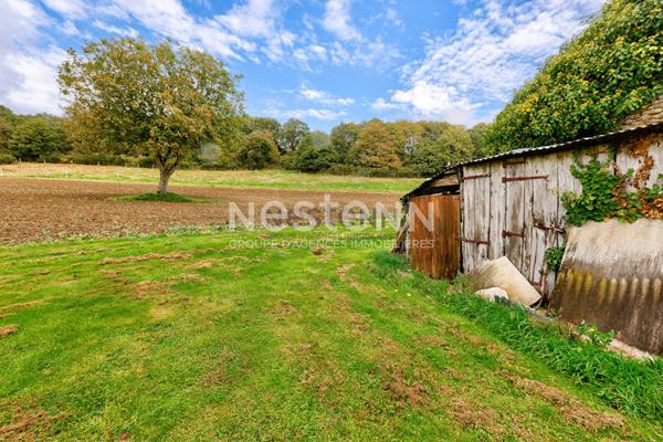 Vente d'une bâtisse en pierres avec dépendances 15000 m² de terrain en campagne du Gouray