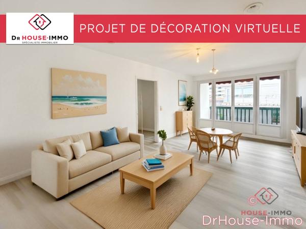 Appartement à vendre 3 pièces de 56 m²