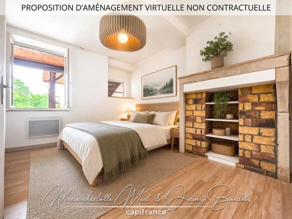 Appartement T2 avec Grenier et terrasse à PONT DE VAUX