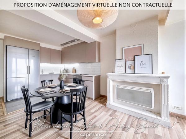 Appartement T2 avec Grenier et terrasse à PONT DE VAUX