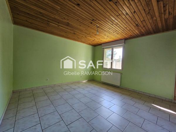 Maison 5pièces 3 chambres plus d'1 ha de terrain