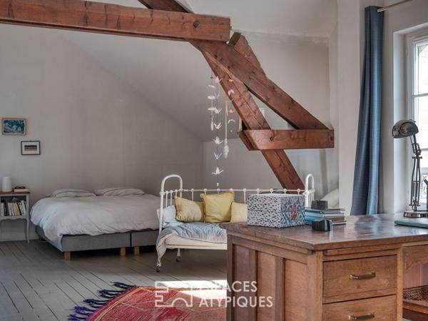 Demeure bourgeoise rénovée avec maison annexe et jardin en centre-ville