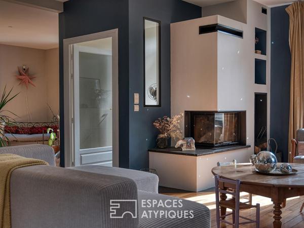 Demeure bourgeoise rénovée avec maison annexe et jardin en centre-ville