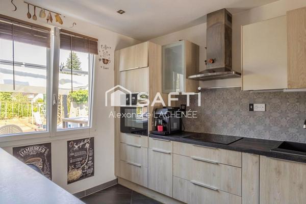 Andeville, plain-pied, terrain arboré 1652 m²